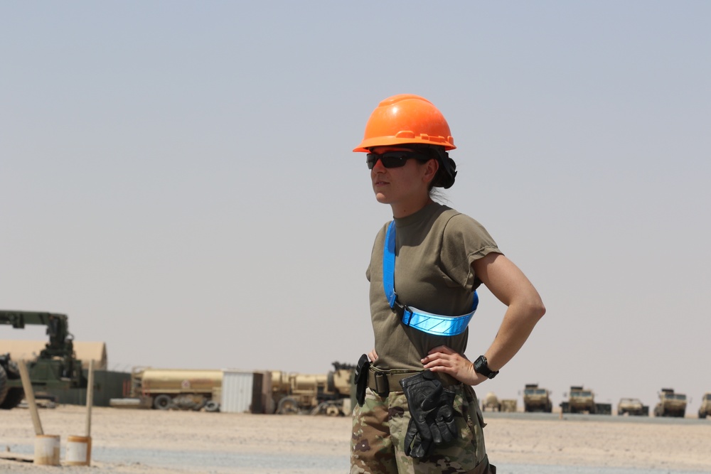 40th CAB equipment arrives at Camp Buerhing