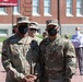 Lt. Col. Tillman and Lt. Col. Rosario's award ceremony