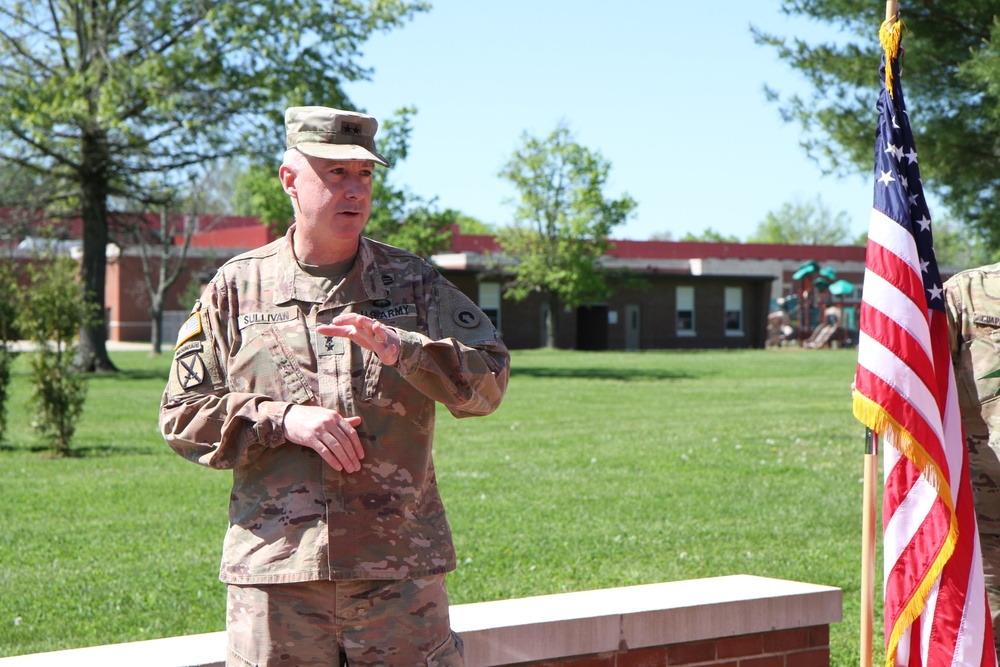 Lt. Col. Tillman and Lt. Col. Rosario's award ceremony