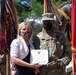 Lt. Col. Tillman and Lt. Col. Rosario's award ceremony