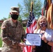 Lt. Col. Tillman and Lt. Col. Rosario's award ceremony