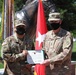 Lt. Col. Tillman and Lt. Col. Rosario's award ceremony