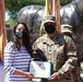Lt. Col. Tillman and Lt. Col. Rosario's award ceremony