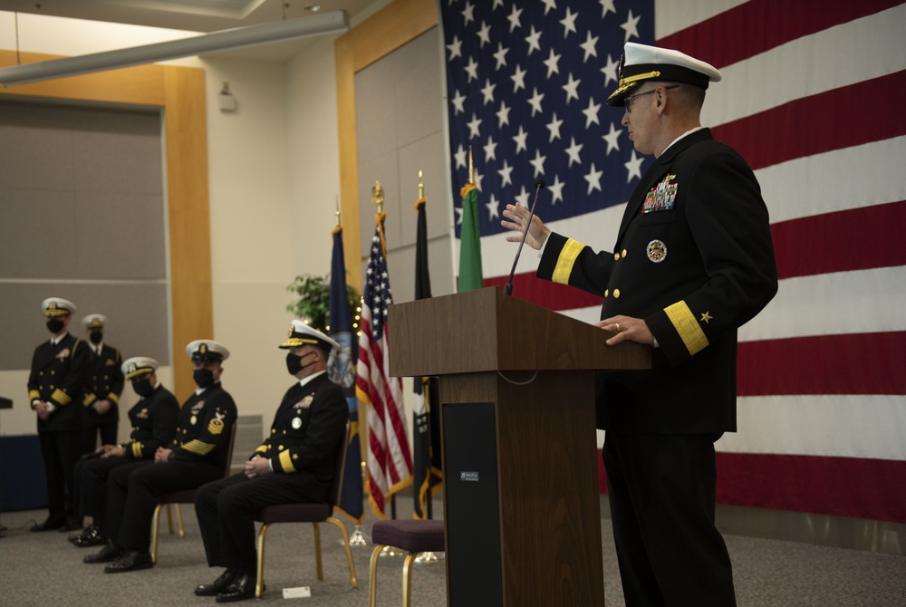 Carrier Strike Group 11 Holds Change of Command Ceremony