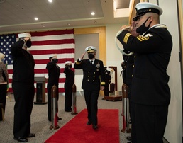 Carrier Strike Group 11 Holds Change of Command Ceremony