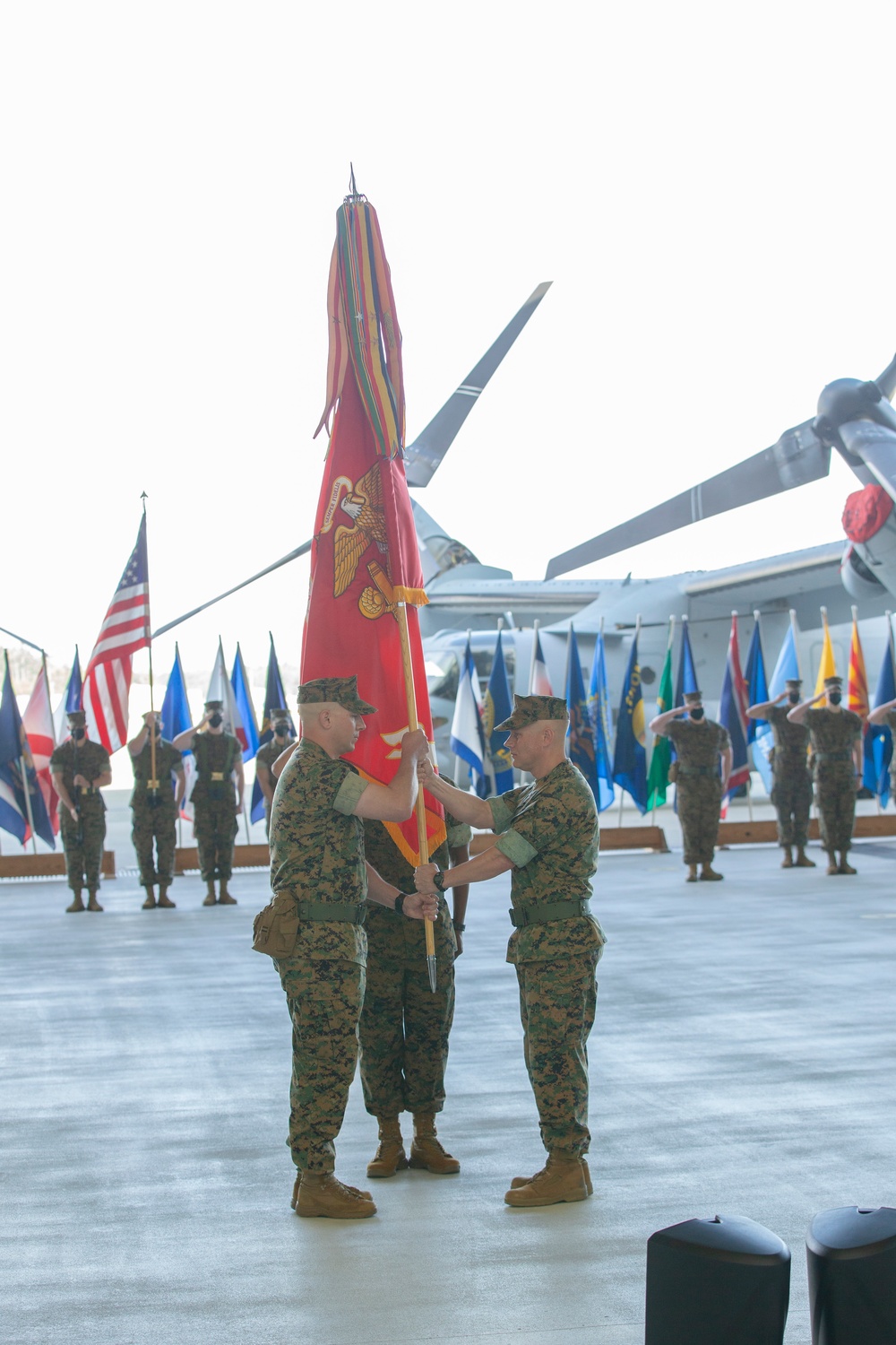 VMM-263 Change of Command