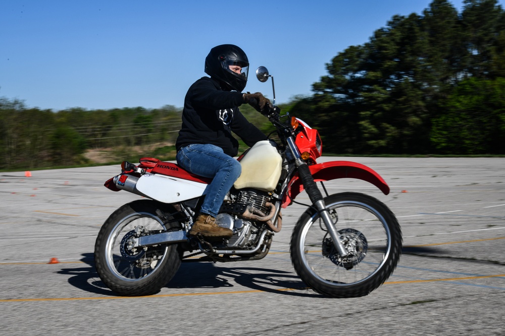 Whiteman AFB motorcyclists mark the beginning of summer riding season during 2021 Motorcycle Safety Day
