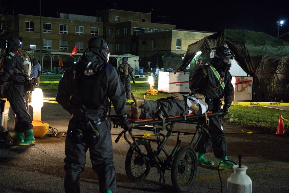 Notional Mass Casualty Decontamination Training Exercise