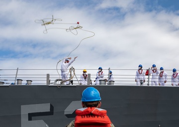 USS John Paul Jones Returns to Home Port