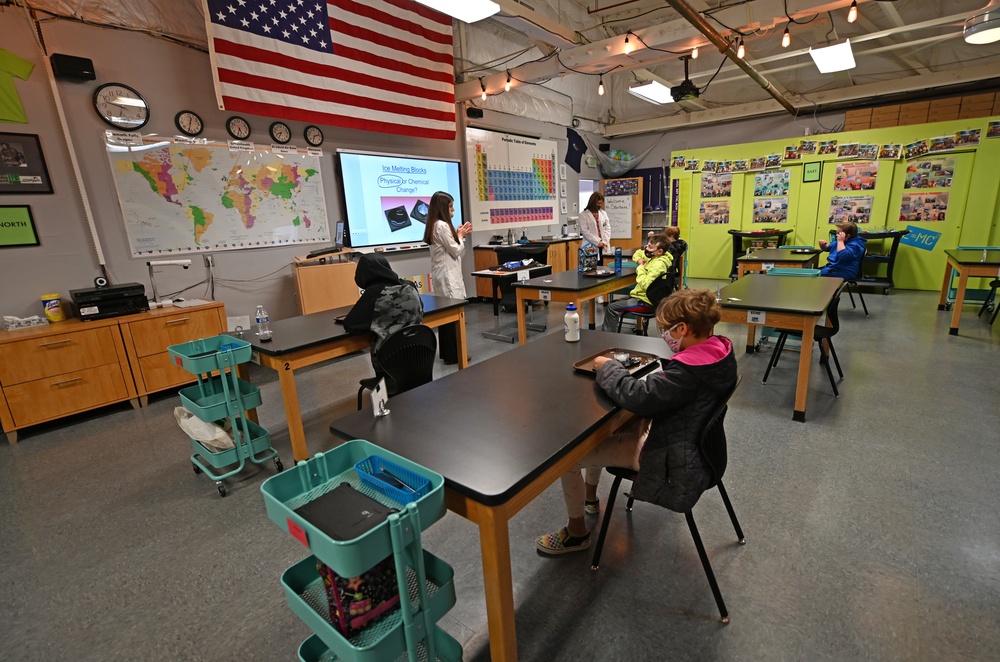 Students return to the STARBASE classroom