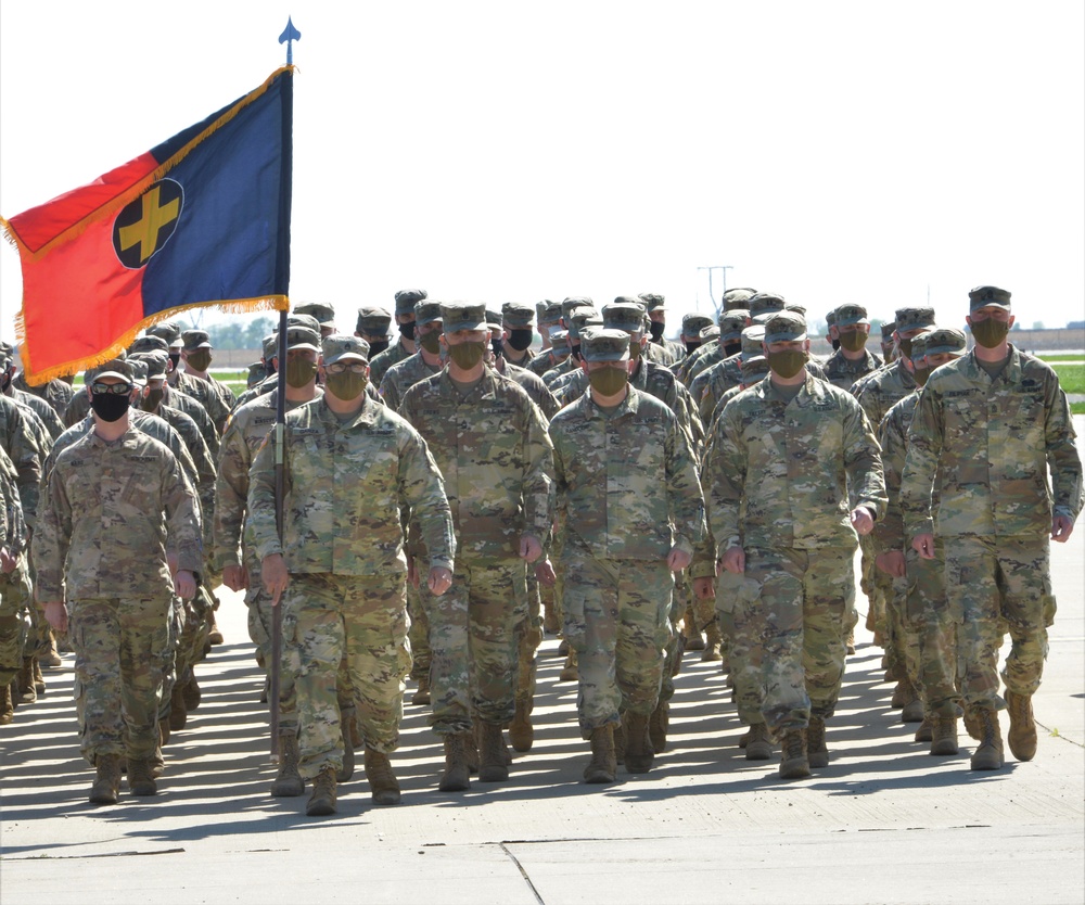 Illinois Army National Guard Soldiers Return From Ukraine