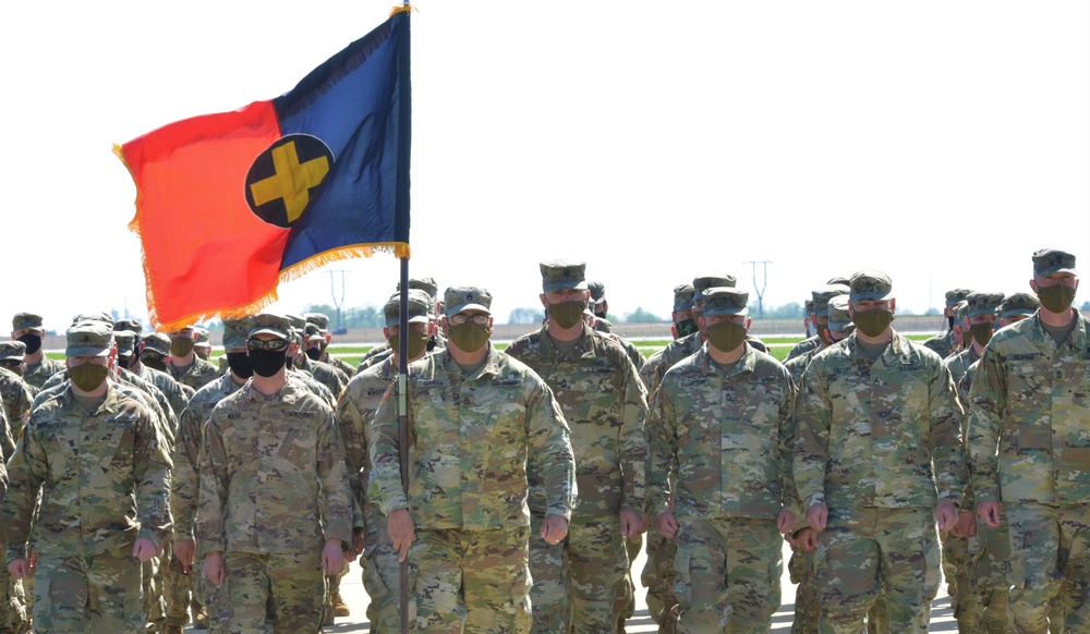 Illinois Army National Guard Soldiers Return From Ukraine