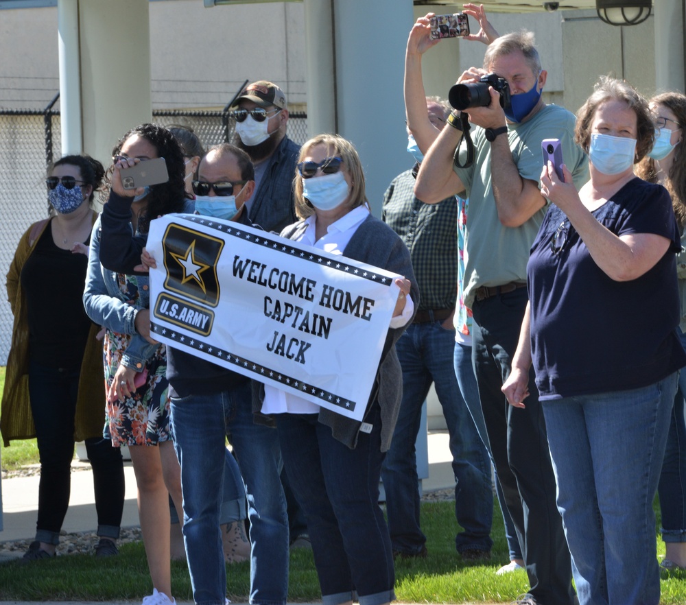 Illinois Army National Guard Soldiers Return From Ukraine