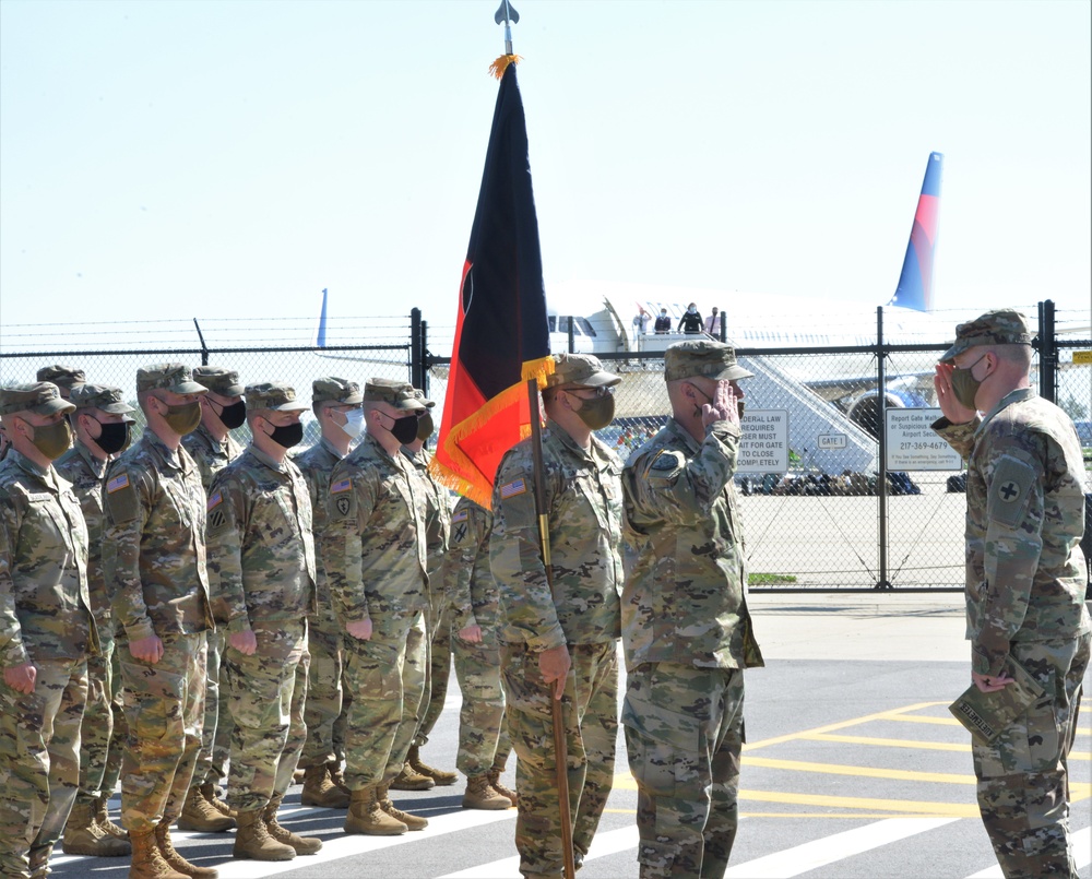 Illinois Army National Guard Soldiers Return From Ukraine