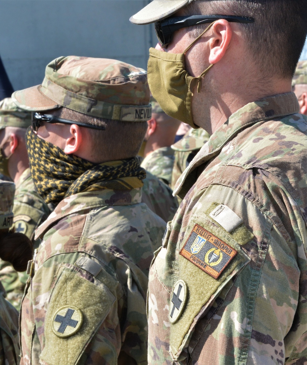 Illinois Army National Guard Soldiers Return From Ukraine