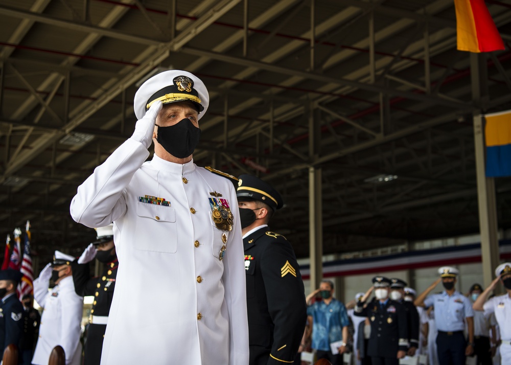 U.S. INDO-PACIFIC COMMAND CHANGE OF COMMAND CEREMONY