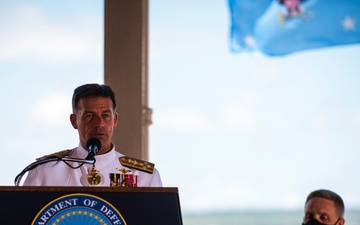 U.S. INDO-PACIFIC COMMAND CHANGE OF COMMAND CEREMONY