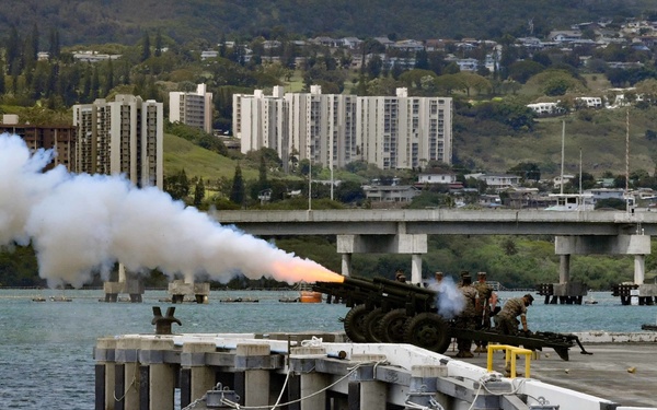 U.S. INDO-PACIFIC COMMAND CHANGE OF COMMAND CEREMONY