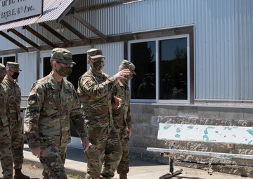Maj. Gen. Joseph J. Heck visits Muscatatuck Urban Training Center, Guardian Response 2021