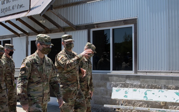 Maj. Gen. Joseph J. Heck visits Muscatatuck Urban Training Center, Guardian Response 2021