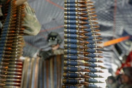 Marne Air Soldiers take to the sky during aerial gunnery training on Fort Stewart