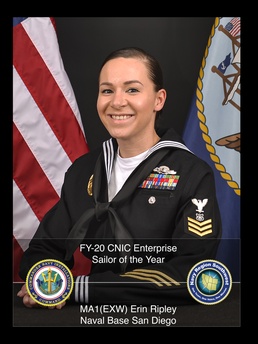 Navy Region Sailors Virtually Gather for CNIC Sailor of the Year Announcement