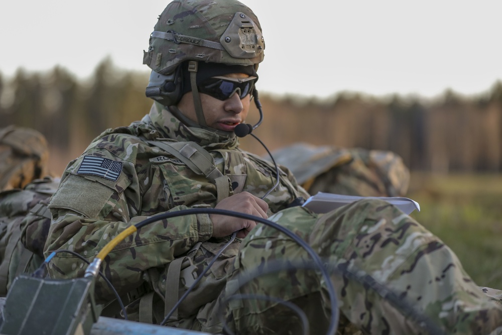 Preparation For A Night Air Assault