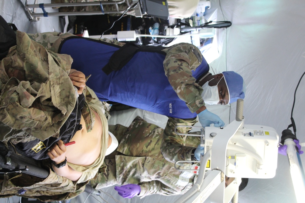 502nd Field Hospital Tests Medical Capabilities