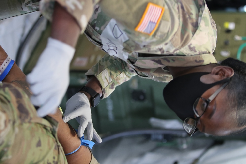 502nd Field Hospital Tests Medical Capabilities