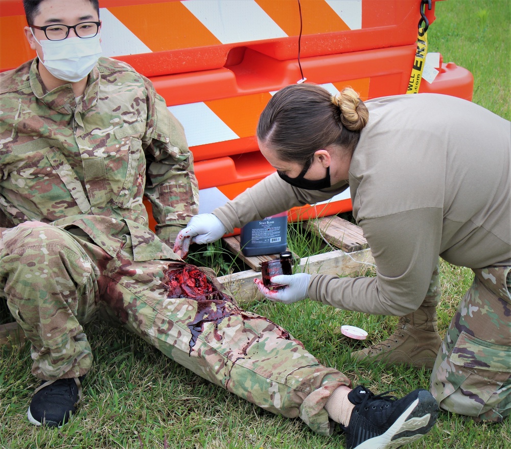 502nd Field Hospital Tests Medical Capabilities