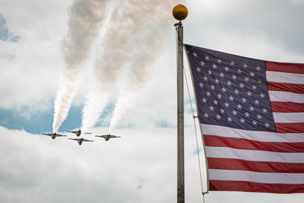 Sound of Speed Airshow flies for the community