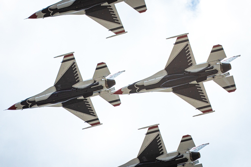 Sound of Speed Airshow flies for the community