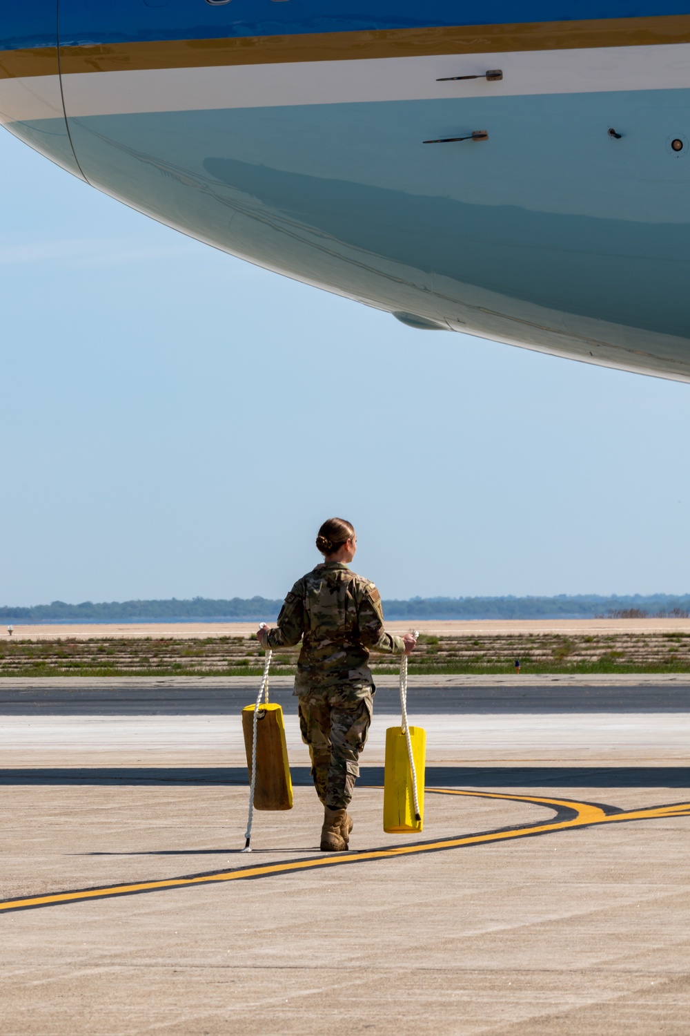 State Governor, R.I. National Guard leaders welcome President Biden to Rhode Island