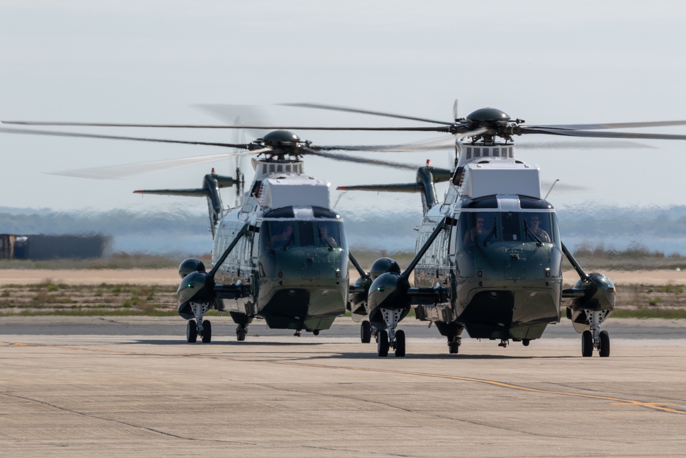 State Governor, R.I. National Guard leaders welcome President Biden to Rhode Island