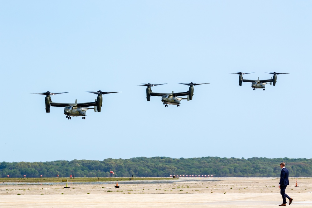 State Governor, R.I. National Guard leaders welcome President Biden to Rhode Island