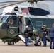 State Governor, R.I. National Guard leaders welcome President Biden to Rhode Island