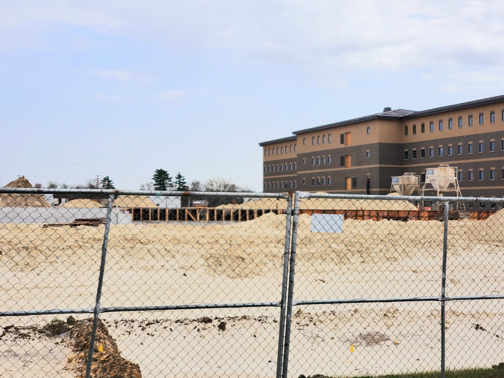 Second modern-era barracks construction project continues at Fort McCoy
