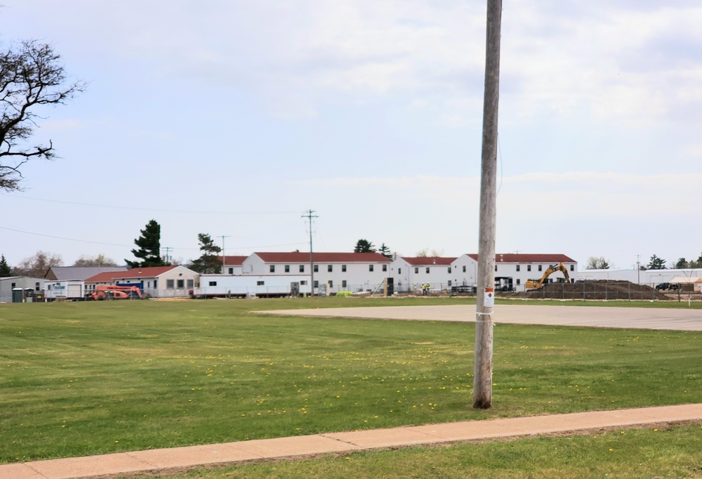 Second modern-era barracks construction project continues at Fort McCoy
