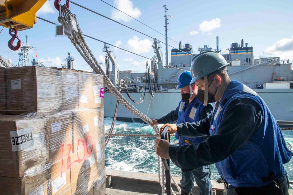 USS Iwo Jima Operates In The Atlantic Ocean