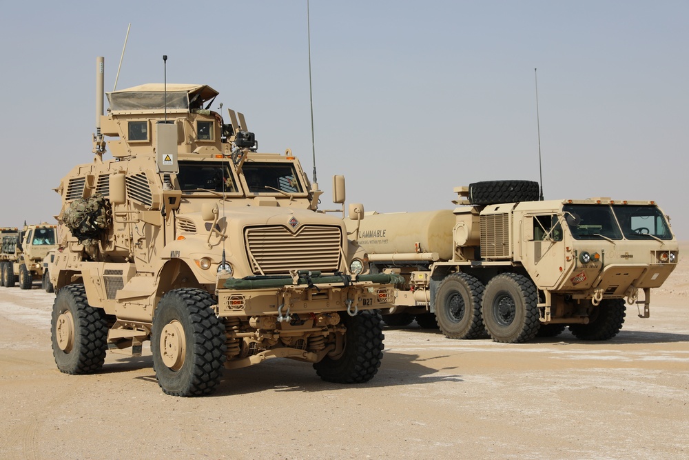 Task Force Iron Valor Participate in a Validation Exercise in Kuwait