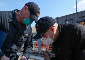 Senior Chief Roddy Reenlistment