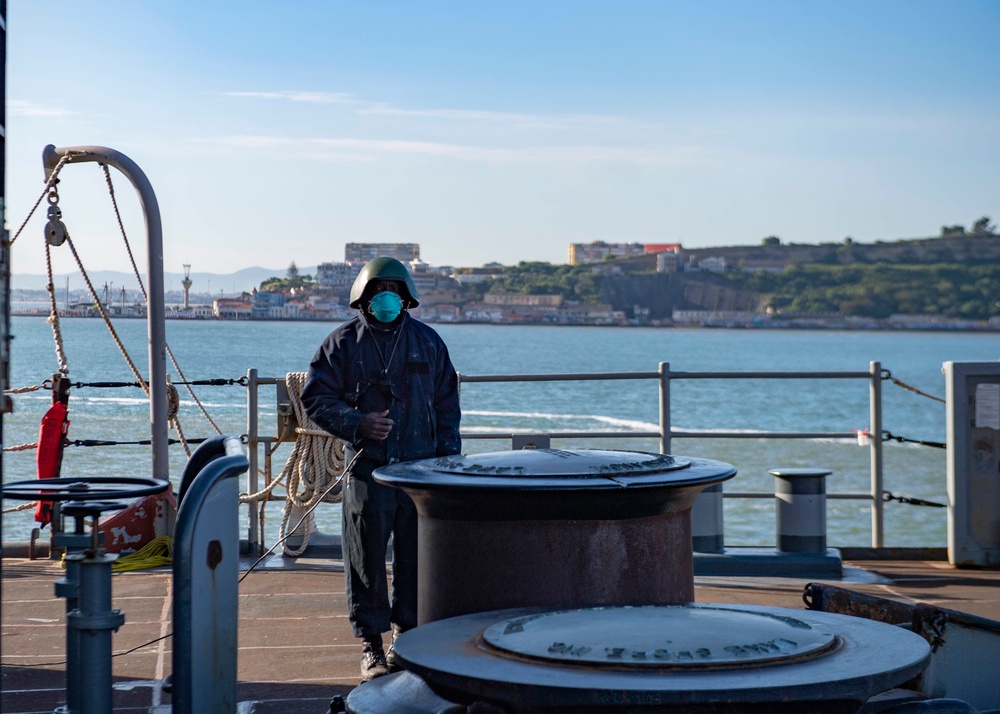 Carter Hall Reaches Lisbon, Portugal