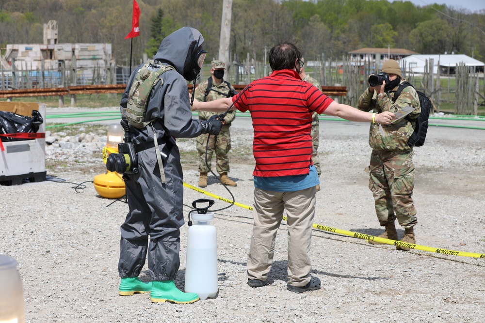 314th TPASE Conducts Training at Guardian Response 21