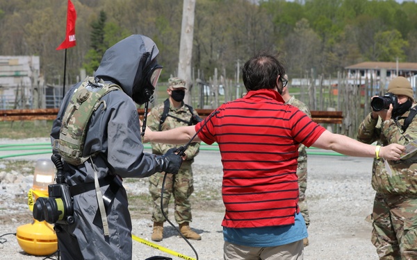314th TPASE Conducts Training at Guardian Response 21