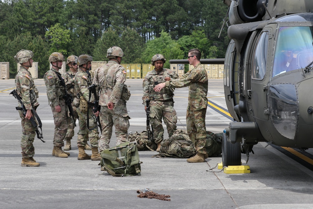 Paratroopers Conduct Cold Load Training for Exercise Swift Response 21