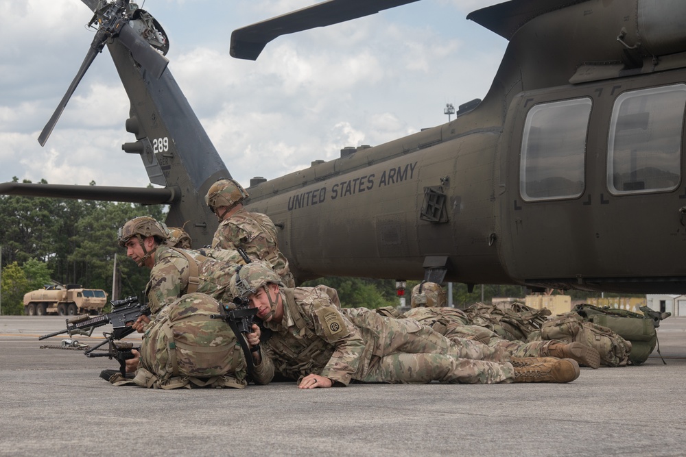 Paratroopers Conduct Cold Load Training for Exercise Swift Response 21