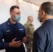 Congressman Brown visits service members assisting FEMA at the Greenbelt Metro CVC