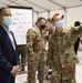 Congressman Brown visits service members assisting FEMA at the Greenbelt Metro CVC