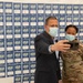 Congressman Brown visits service members assisting FEMA at the Greenbelt Metro CVC