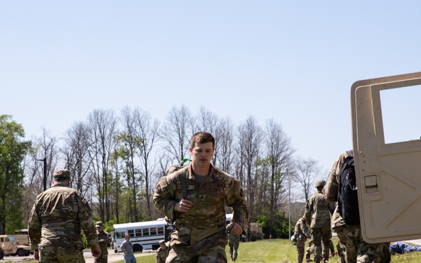 550th Medical Company Area Support conducts notional mass casualty emergency, Guardian Response 2021